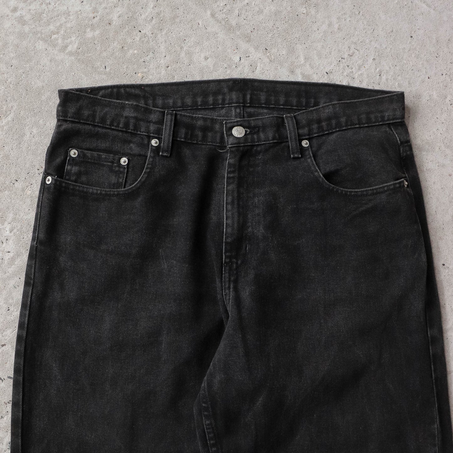 Polo Ralph Lauren Black Wash Denim Jeans - 90s (34x32)