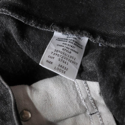Polo Ralph Lauren Black Wash Denim Jeans - 90s (34x32)