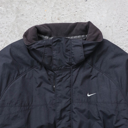 Nike Big Swoosh Cargo Puffer Jacket - 2000s (L)