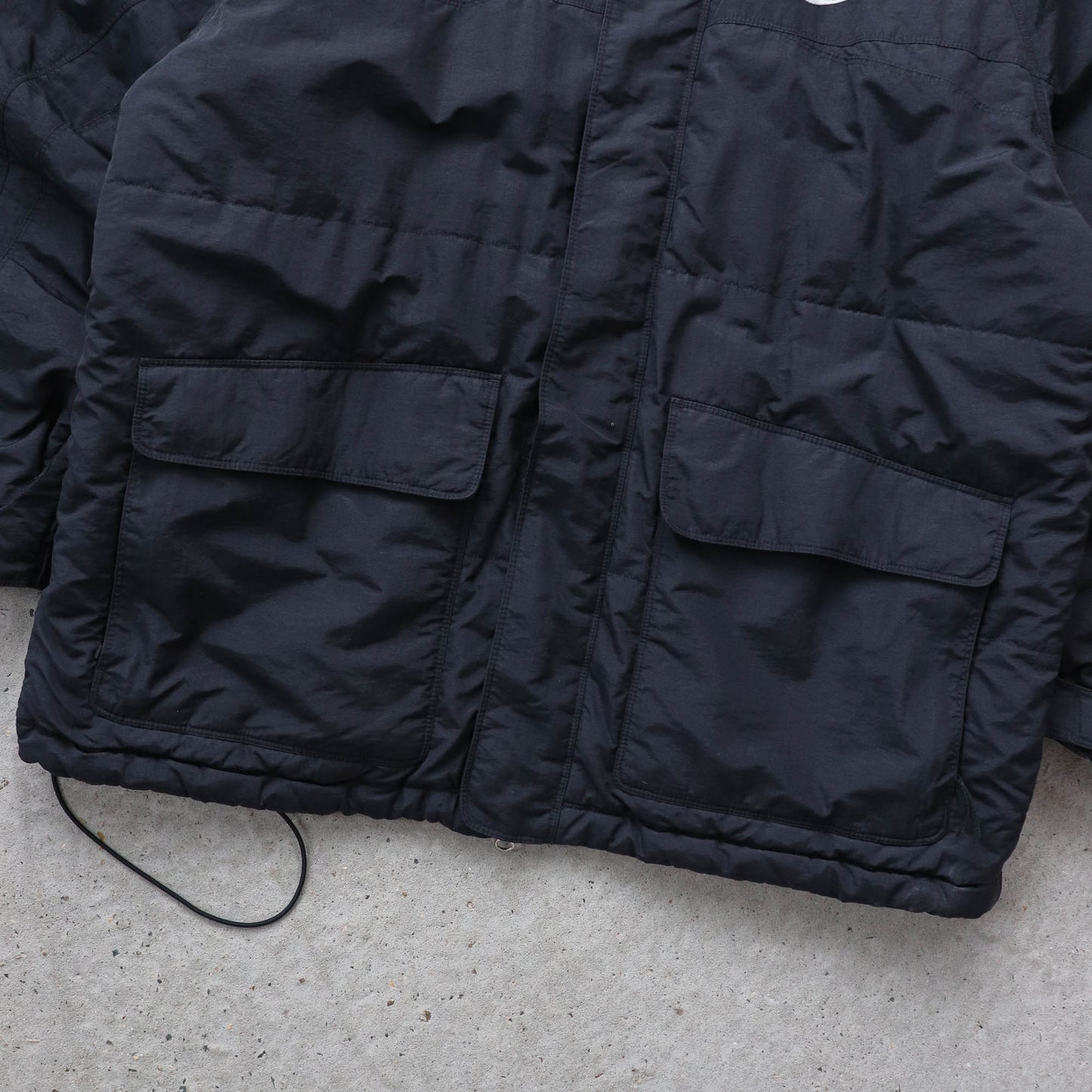Nike Big Swoosh Cargo Puffer Jacket - 2000s (L)