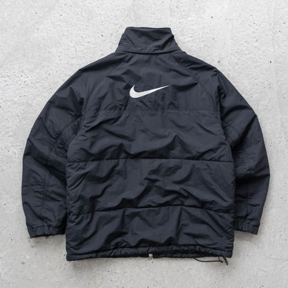 Nike Big Swoosh Cargo Puffer Jacket - 2000s (L)
