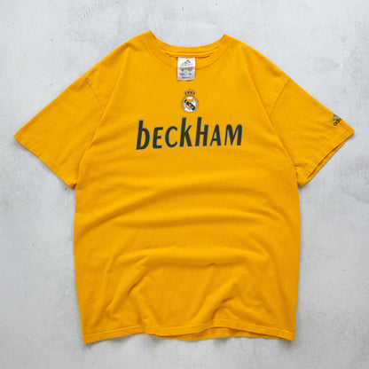 Vintage 2005 David Beckham Real Madrid Adidas Tee - S