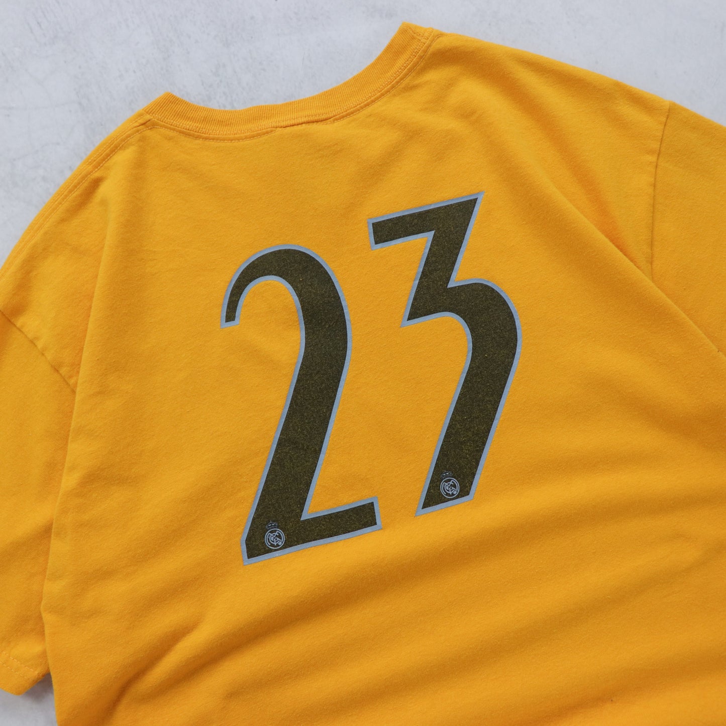 Vintage 2005 David Beckham Real Madrid Adidas Tee - S