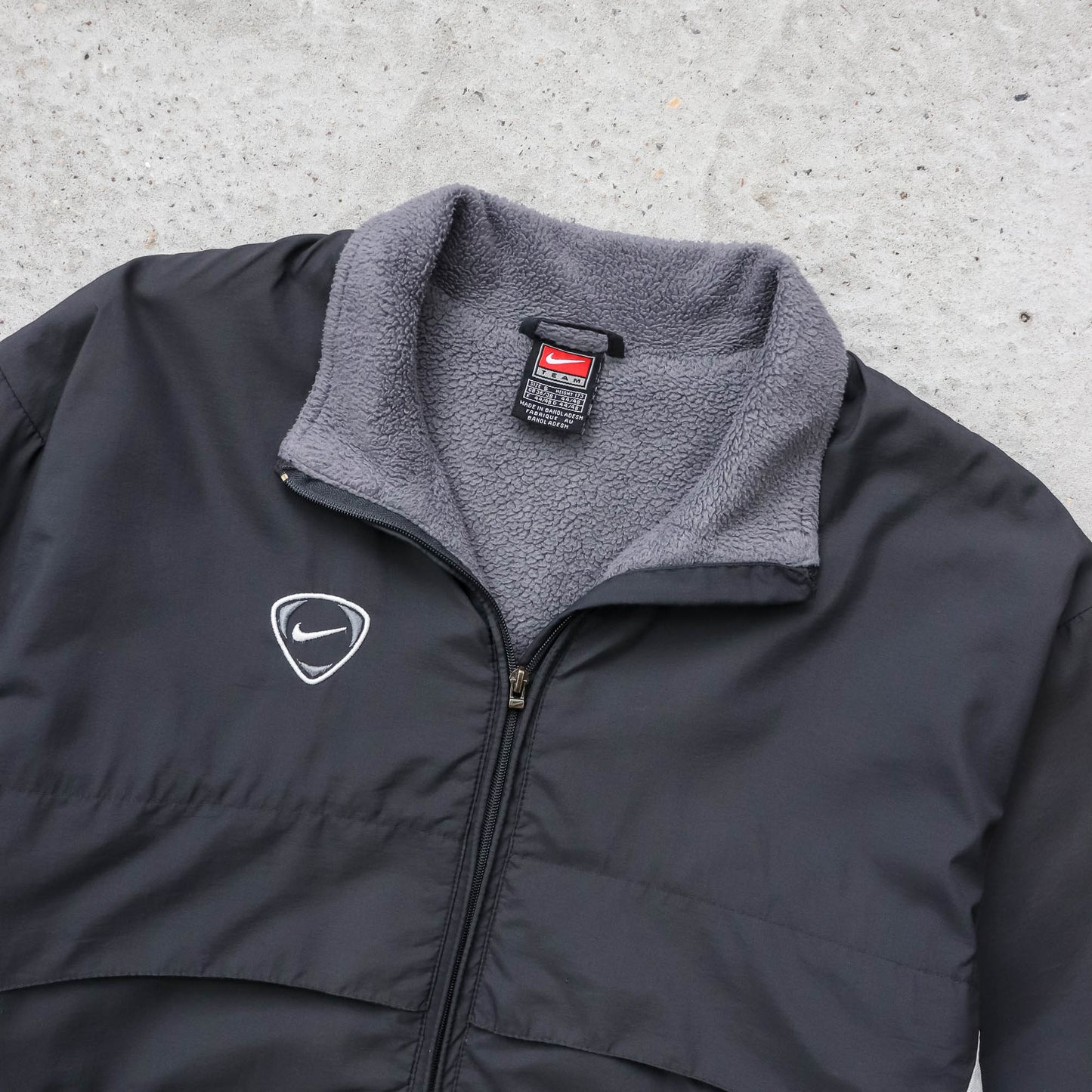 Nike T90 Football Fleece Lined Jacket - 90s (M)