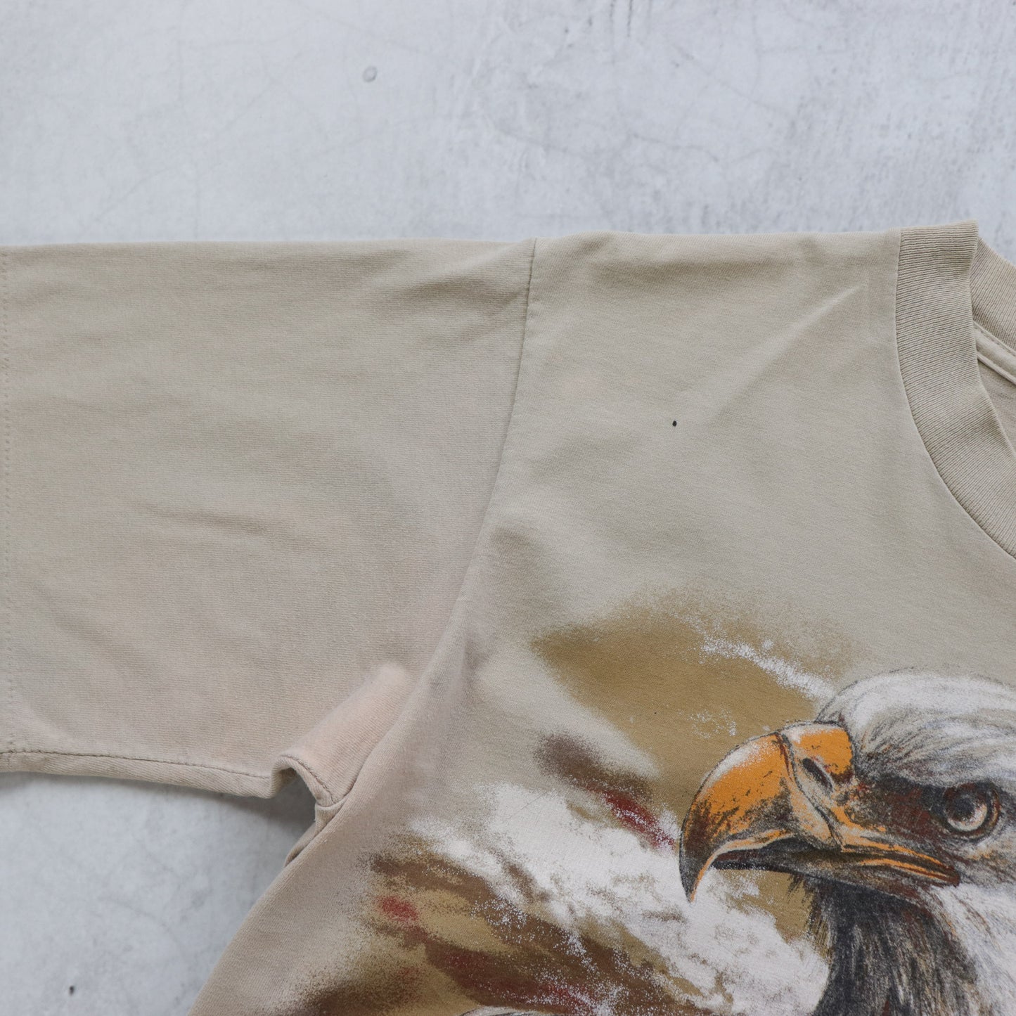 Vintage 90s Bald Eagle Wildlife Tee - M