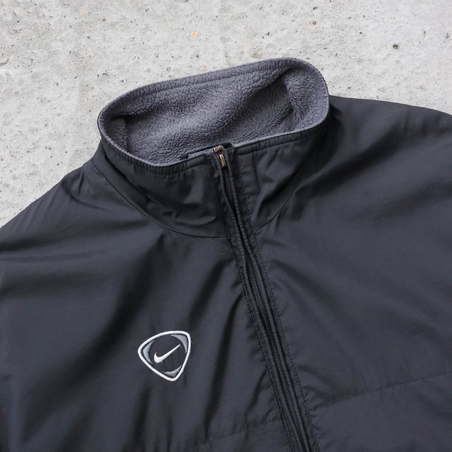 Nike T90 Football Fleece Lined Jacket - 90s (M)