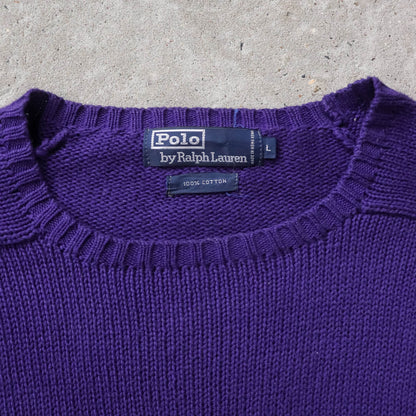 Polo Ralph Lauren Knit Sweater - 90s (L)