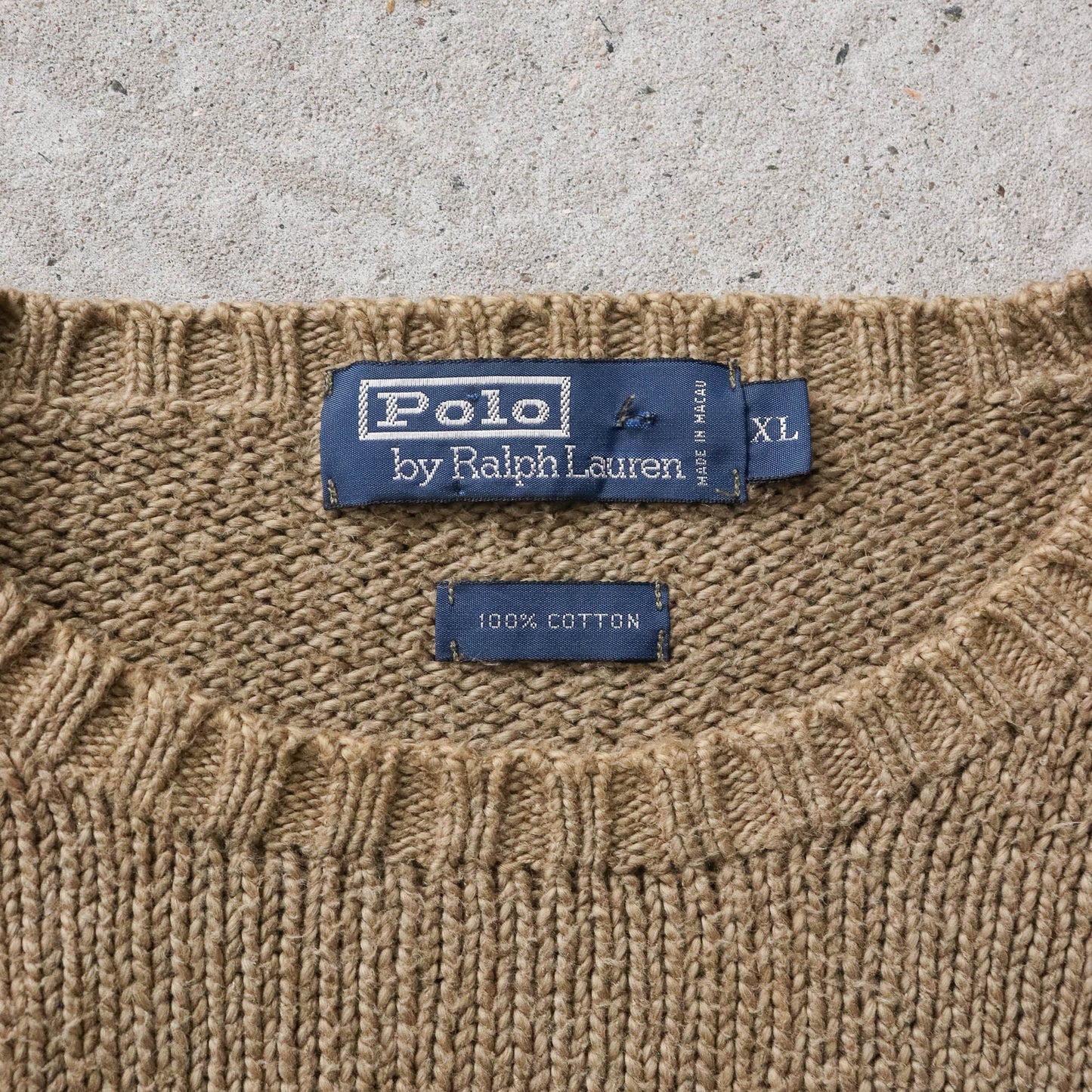 Polo Ralph Lauren Knit Sweater - 90s (XL)