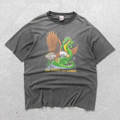 Harley Davidson 'The Eagle Has Landed' Tee - 1986 (XXL)