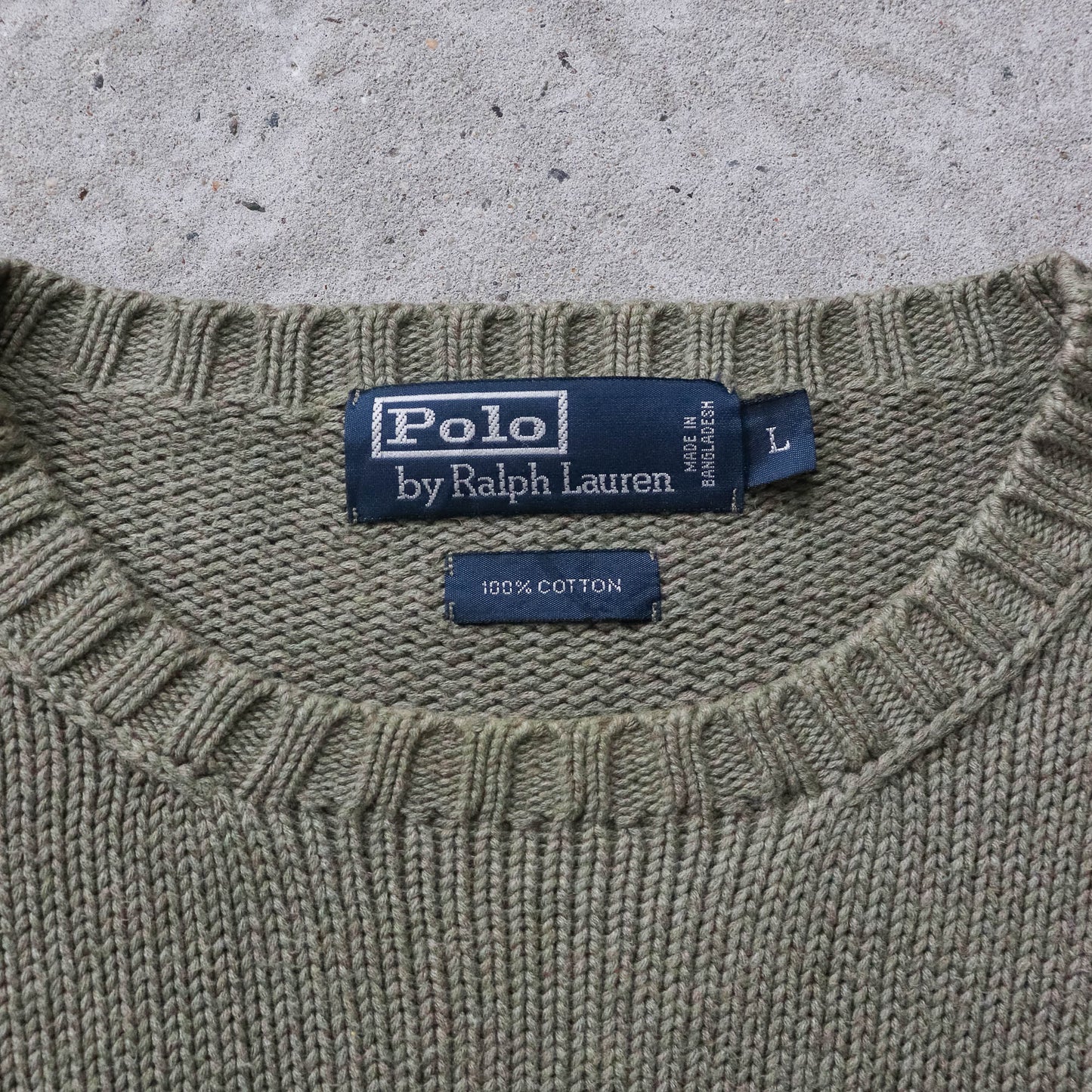 Polo Ralph Lauren Knit Sweater - 90s (L)