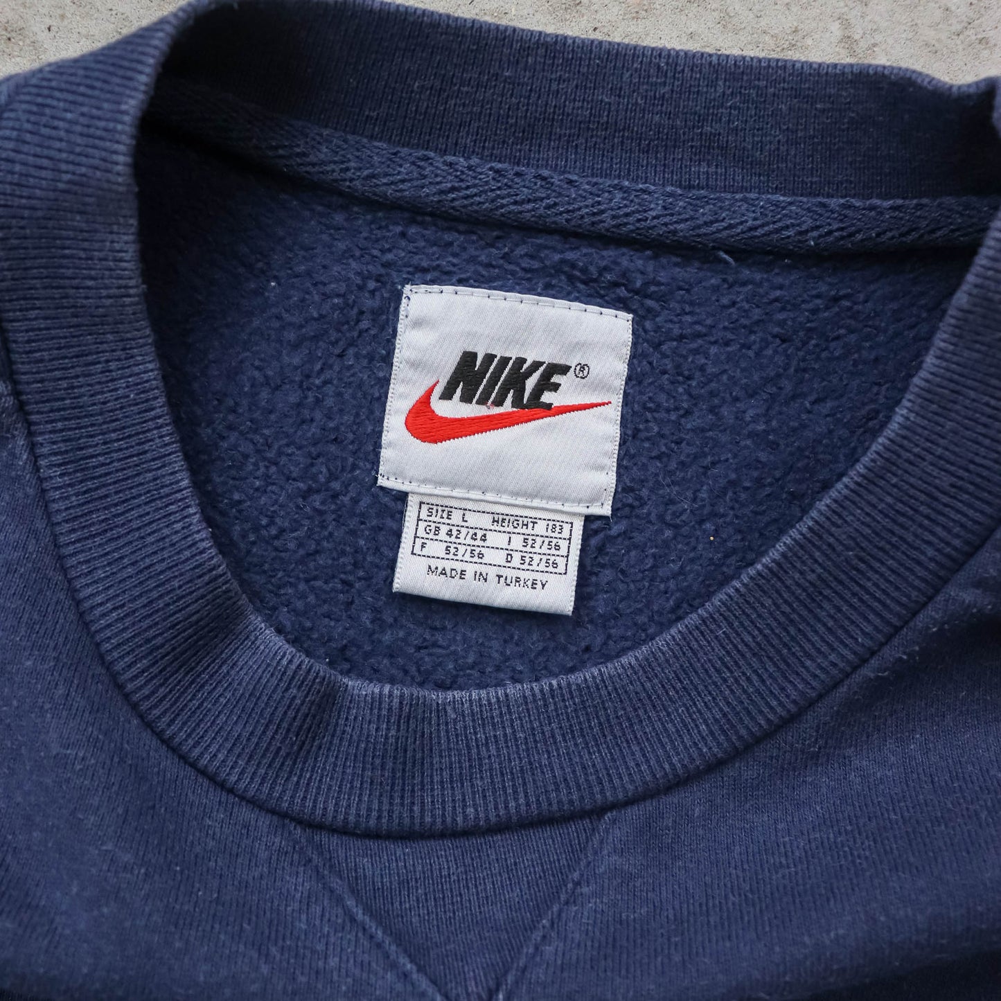 Nike Big Swoosh Embroidered Sweatshirt - 90s (L)