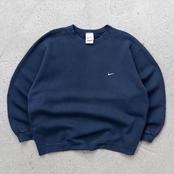 Nike Mini Swoosh Embroidered Sweatshirt - 90s (XXL)