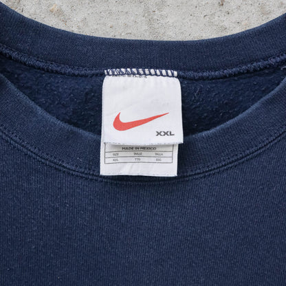 Nike Mini Swoosh Embroidered Sweatshirt - 90s (XXL)