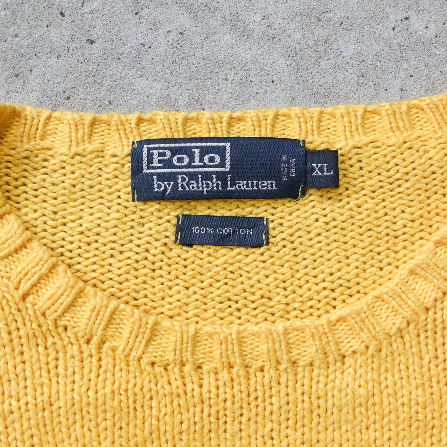 Polo Ralph Lauren Knit Sweater - 90s (XL)