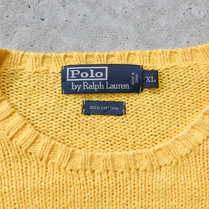 Polo Ralph Lauren Knit Sweater - 90s (XL)