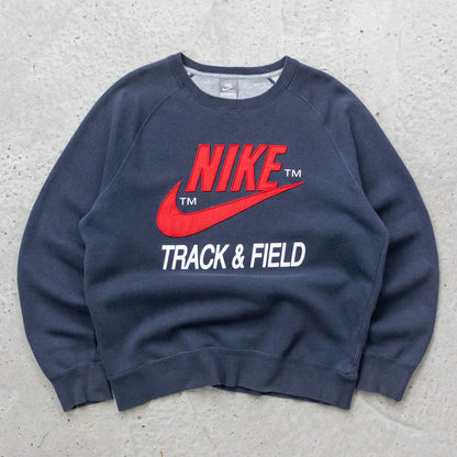 Nike Track & Field Big Swoosh Sweatshirt - 2000s (L)