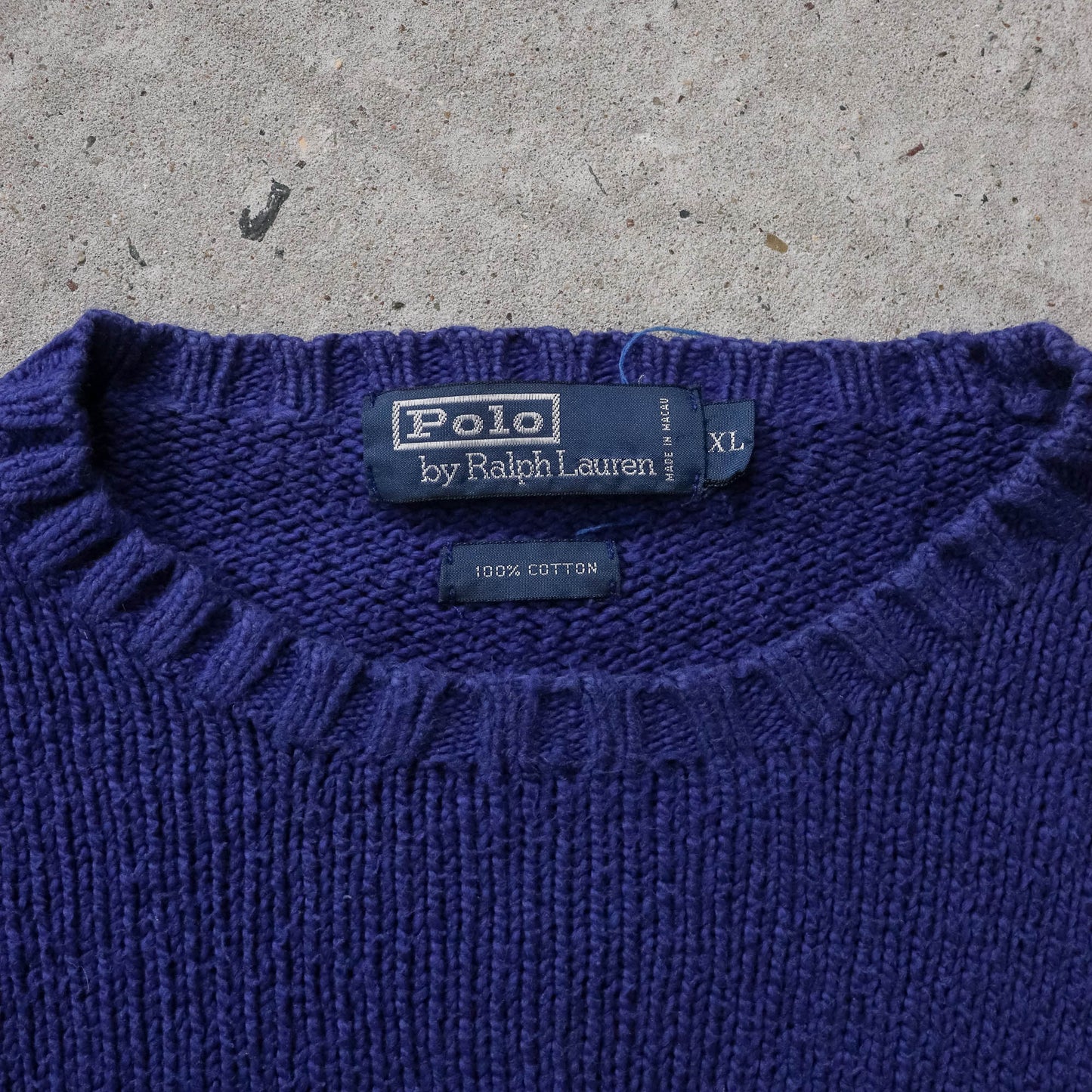 Polo Ralph Lauren Knit Sweater - 90s (XL)