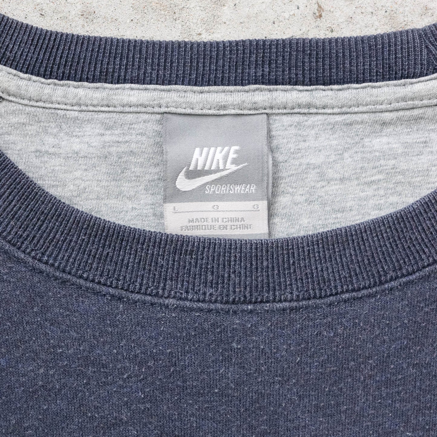 Nike Track & Field Big Swoosh Sweatshirt - 2000s (L)
