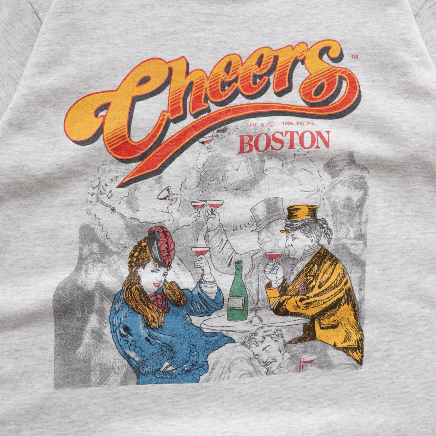 Vintage 1996 Cheers Boston Tee - M