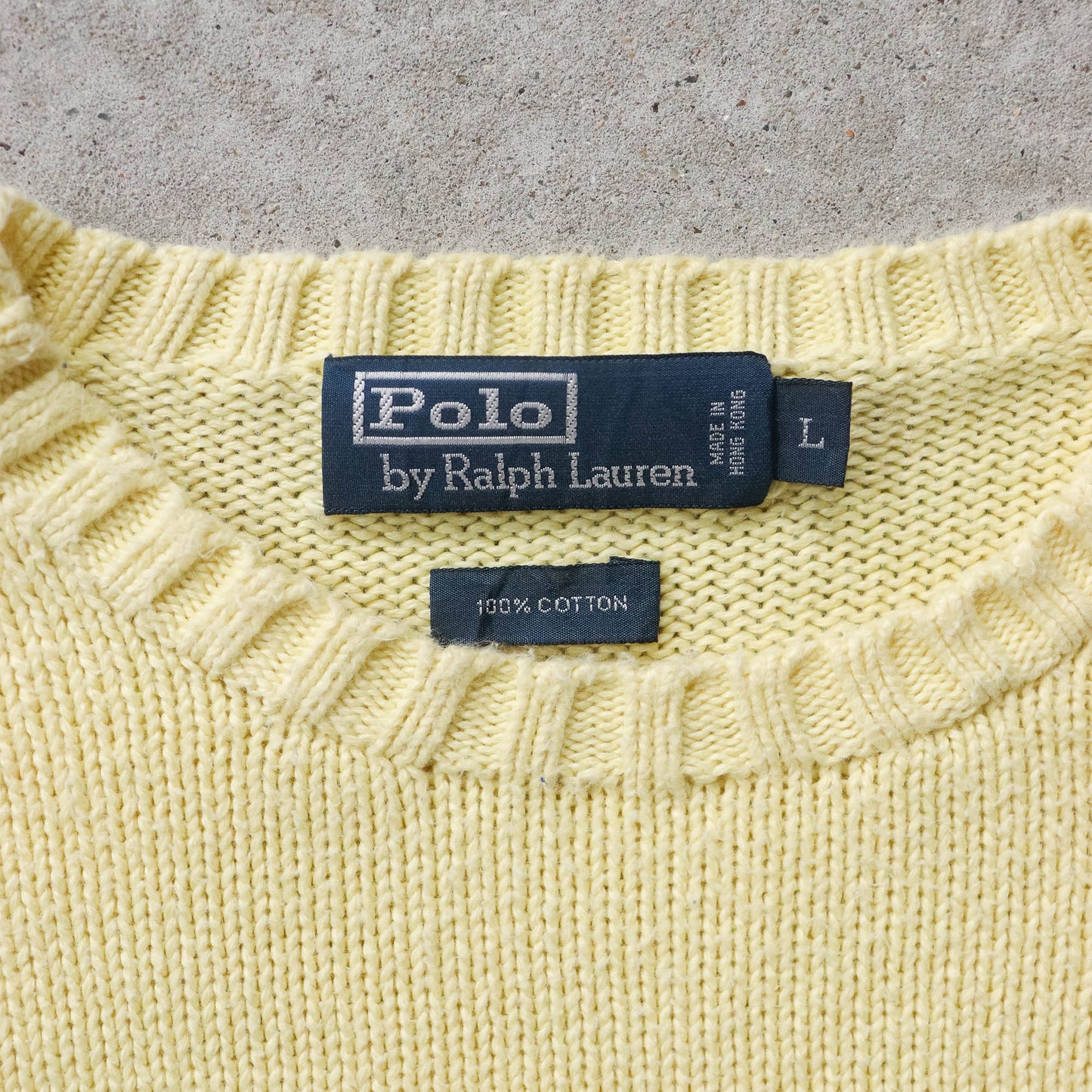 Polo Ralph Lauren Knit Sweater - 90s (L)