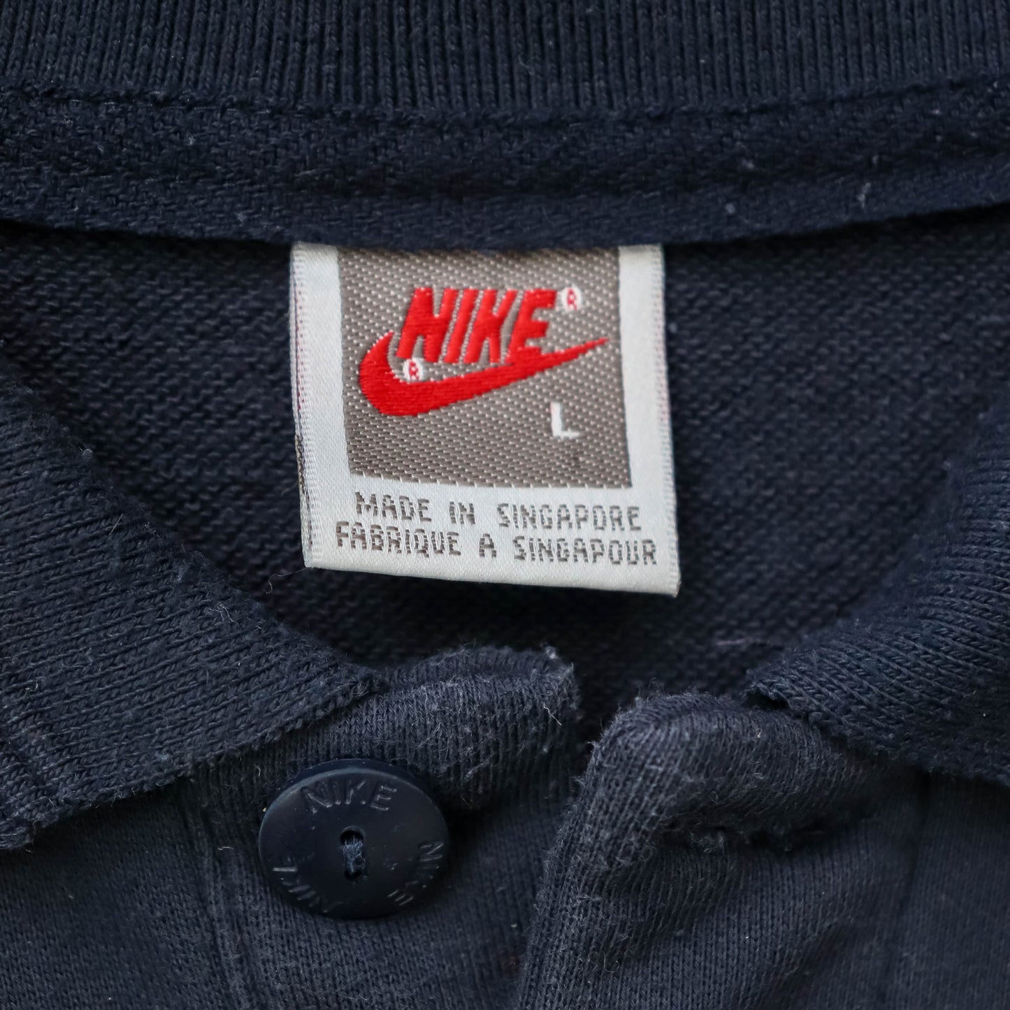 Nike Sports Classic Collared Sweatshirt - 80s (L)
