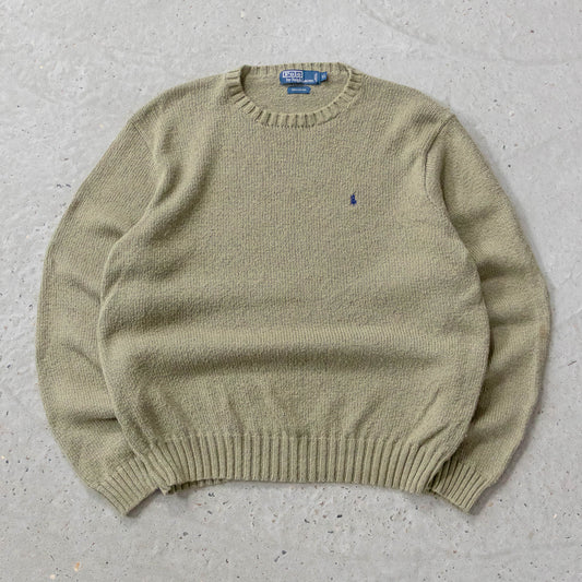 Polo Ralph Lauren Knit Sweater - 90s (XL)