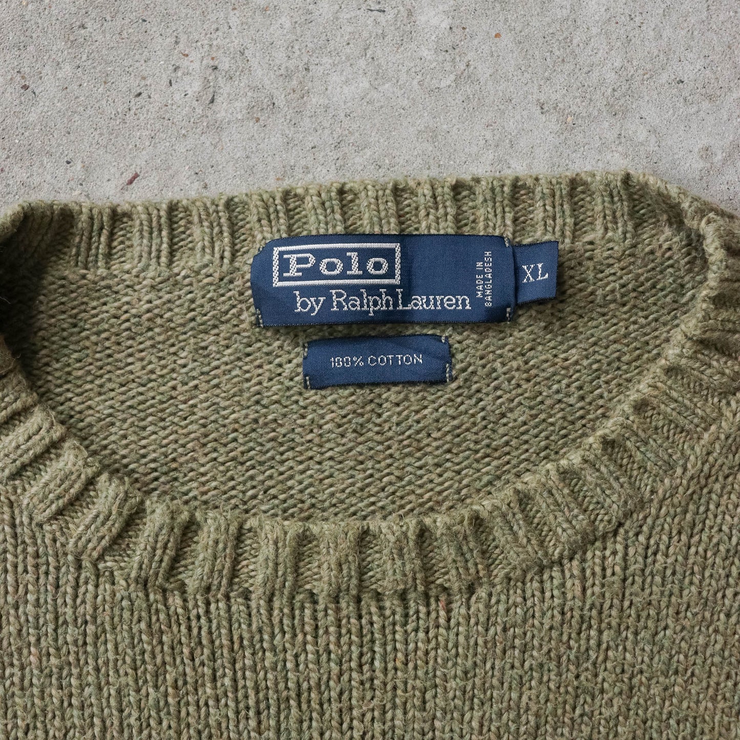 Polo Ralph Lauren Knit Sweater - 90s (XL)