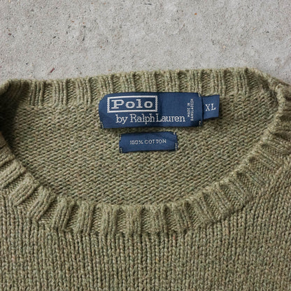 Polo Ralph Lauren Knit Sweater - 90s (XL)