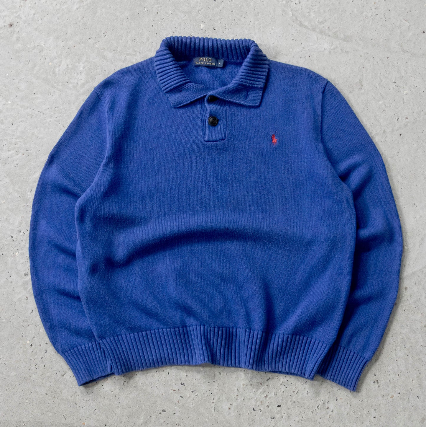 Polo Ralph Lauren Collared Knit Sweater - 2000s (L)