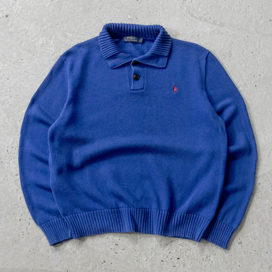 Polo Ralph Lauren Collared Knit Sweater - 2000s (L)