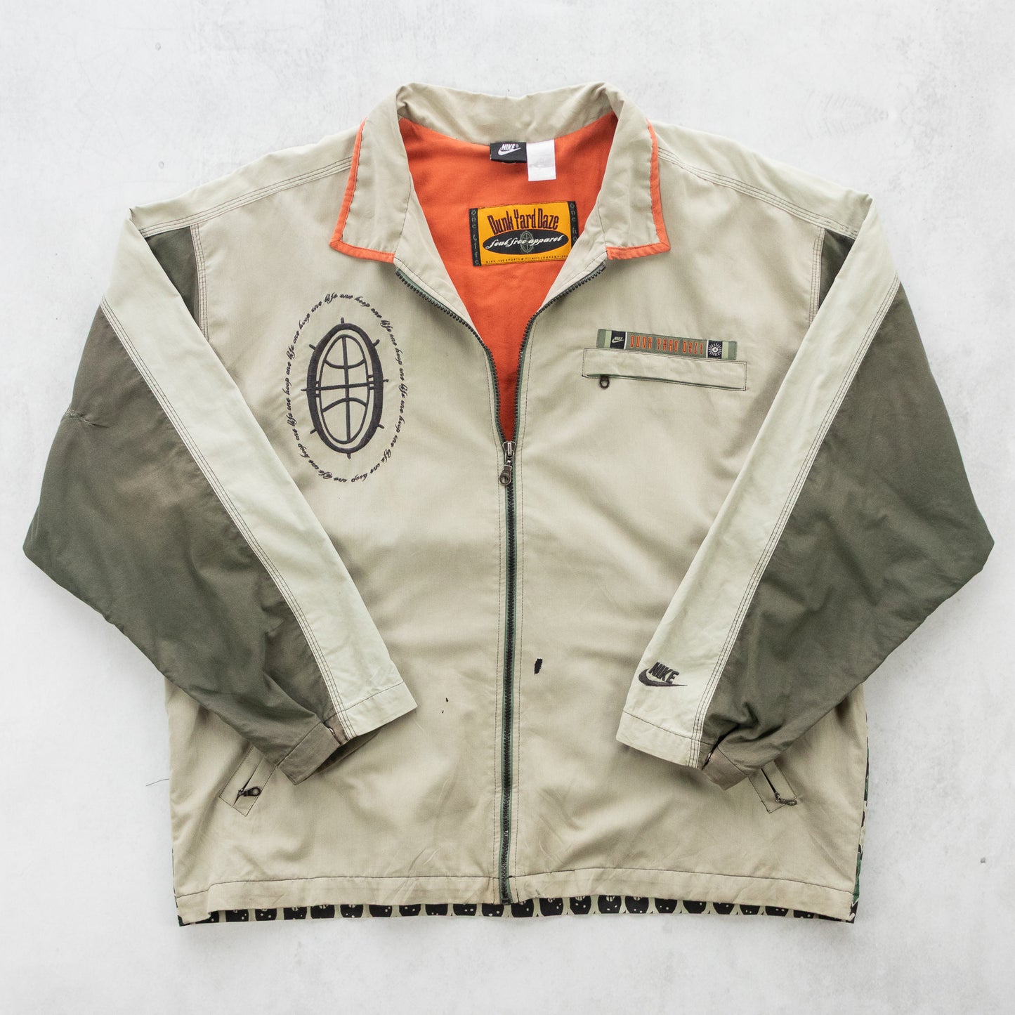 Vintage 90s Nike Dunk Yard Daze Jacket - L