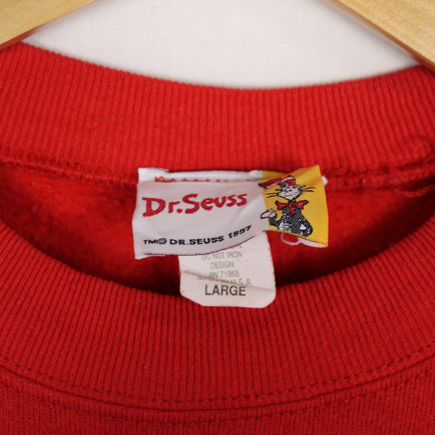 Vintage 1999 Dr Seuss Sweatshirt - L