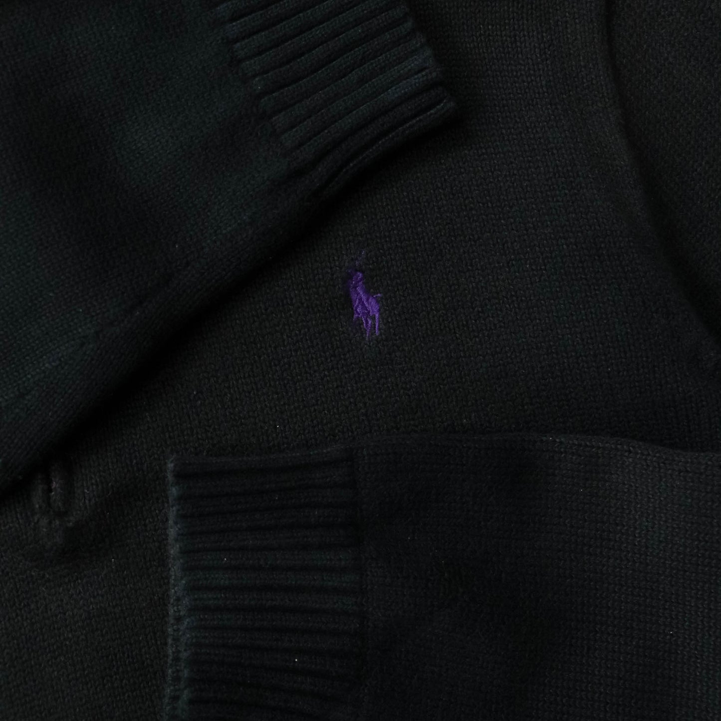 Polo Ralph Lauren 1/4 Zip Knit Sweater - 2000s (XL)