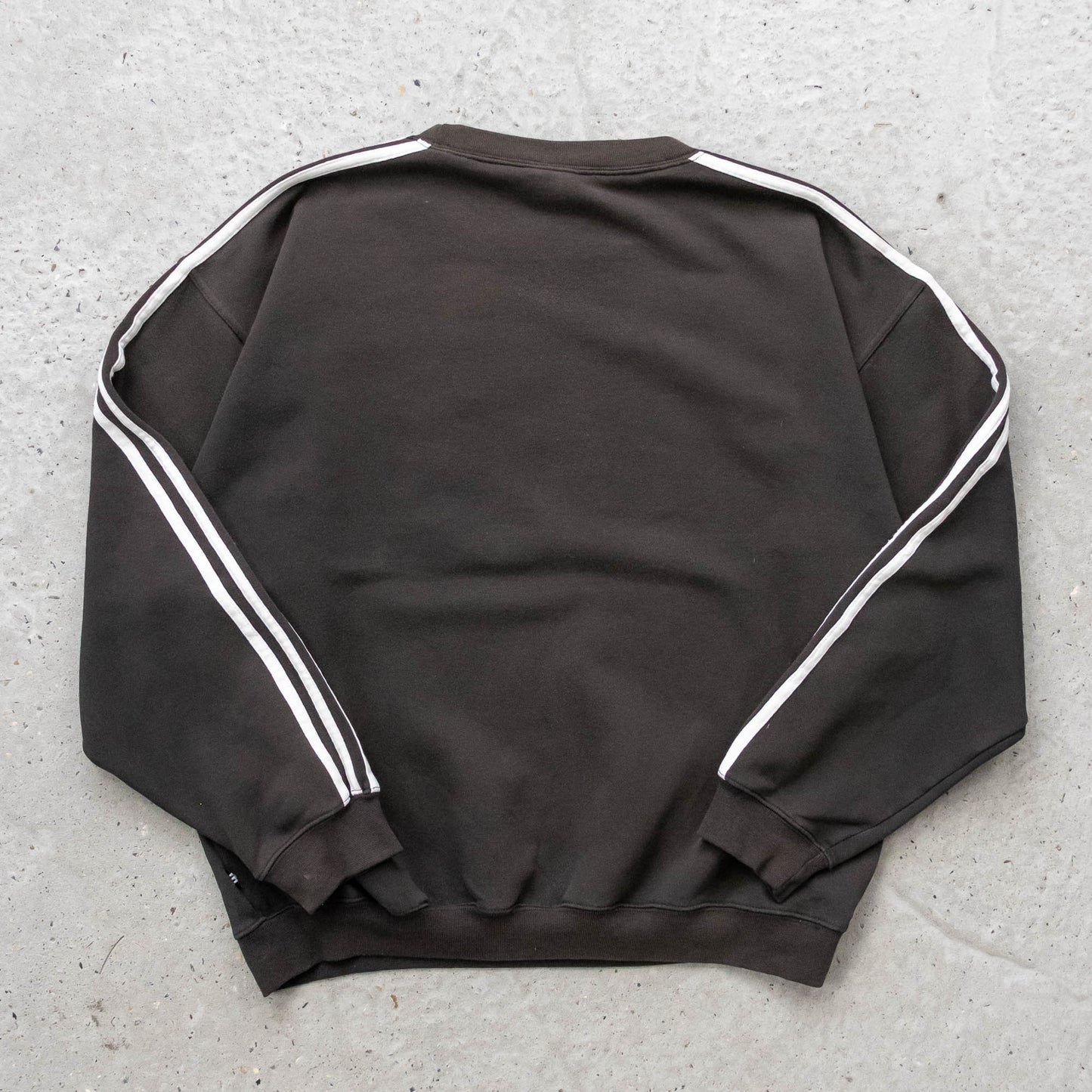 Adidas Spellout 3-Stripe Sweatshirt - 90s (L)