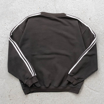 Adidas Spellout 3-Stripe Sweatshirt - 90s (L)