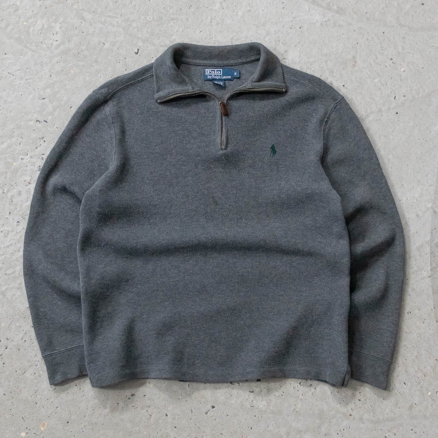 Polo Ralph Lauren 1/4 Zip Knit Sweater - 2000s (S)
