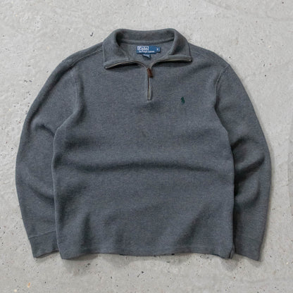 Polo Ralph Lauren 1/4 Zip Knit Sweater - 2000s (S)