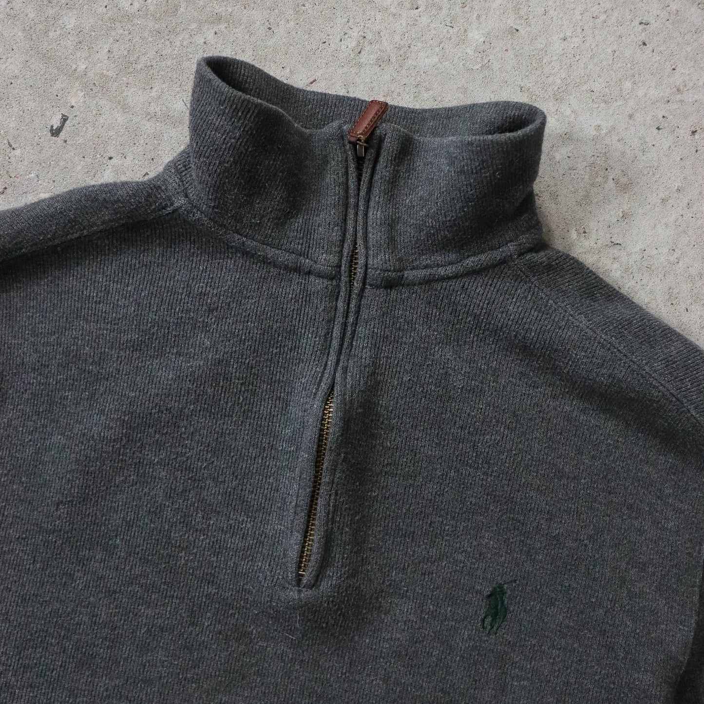 Polo Ralph Lauren 1/4 Zip Knit Sweater - 2000s (S)
