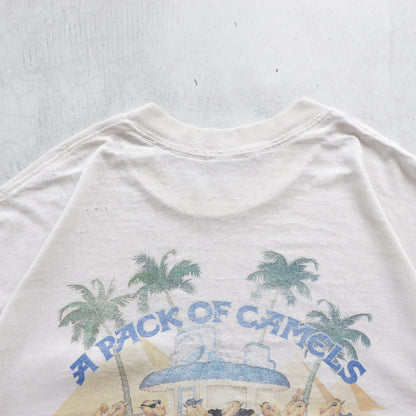 Vintage 90s Camel Cigarettes Pack Of Camels Tee - L