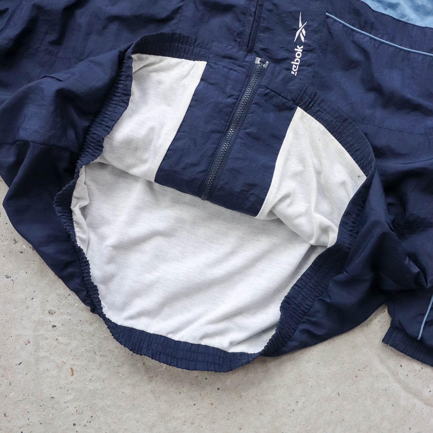 Reebok Two-Tone Windbreaker Jacket - 90s (XXL)