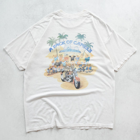 Vintage 90s Camel Cigarettes Pack Of Camels Tee - L