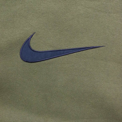 Nike Big Swoosh Embroidered Sweatshirt - 2000s (XL)
