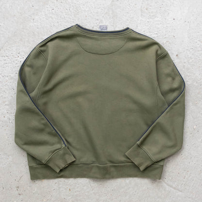 Nike Big Swoosh Embroidered Sweatshirt - 2000s (XL)