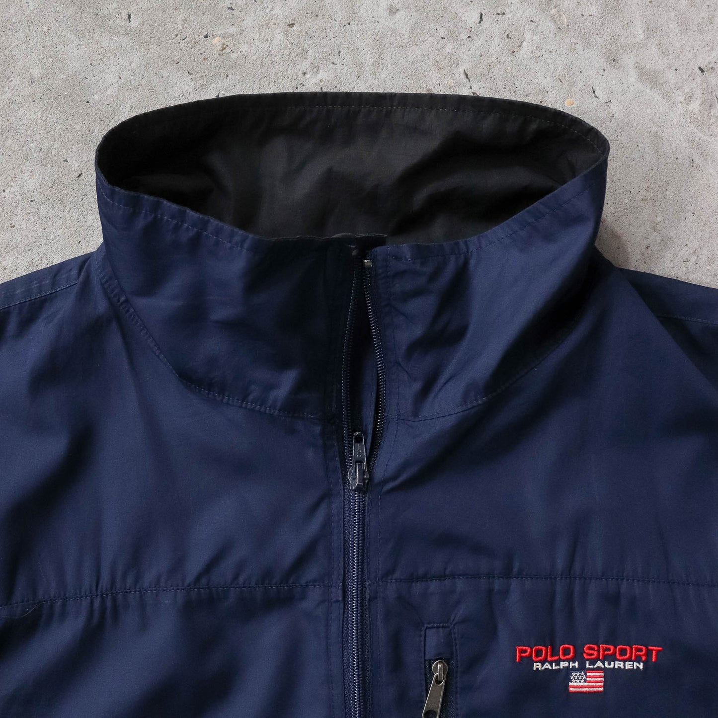 Polo Sport Spellout Packable Windbreaker Jacket - 90s (XXL)