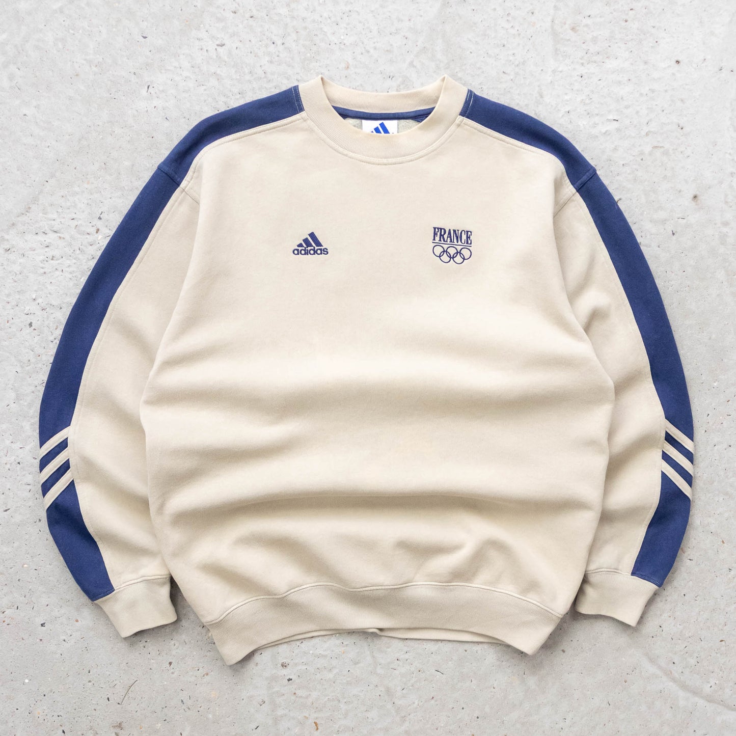 Adidas France Olympics Team Sweatshirt - 90s (S)