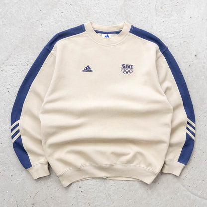 Adidas France Olympics Team Sweatshirt - 90s (S)
