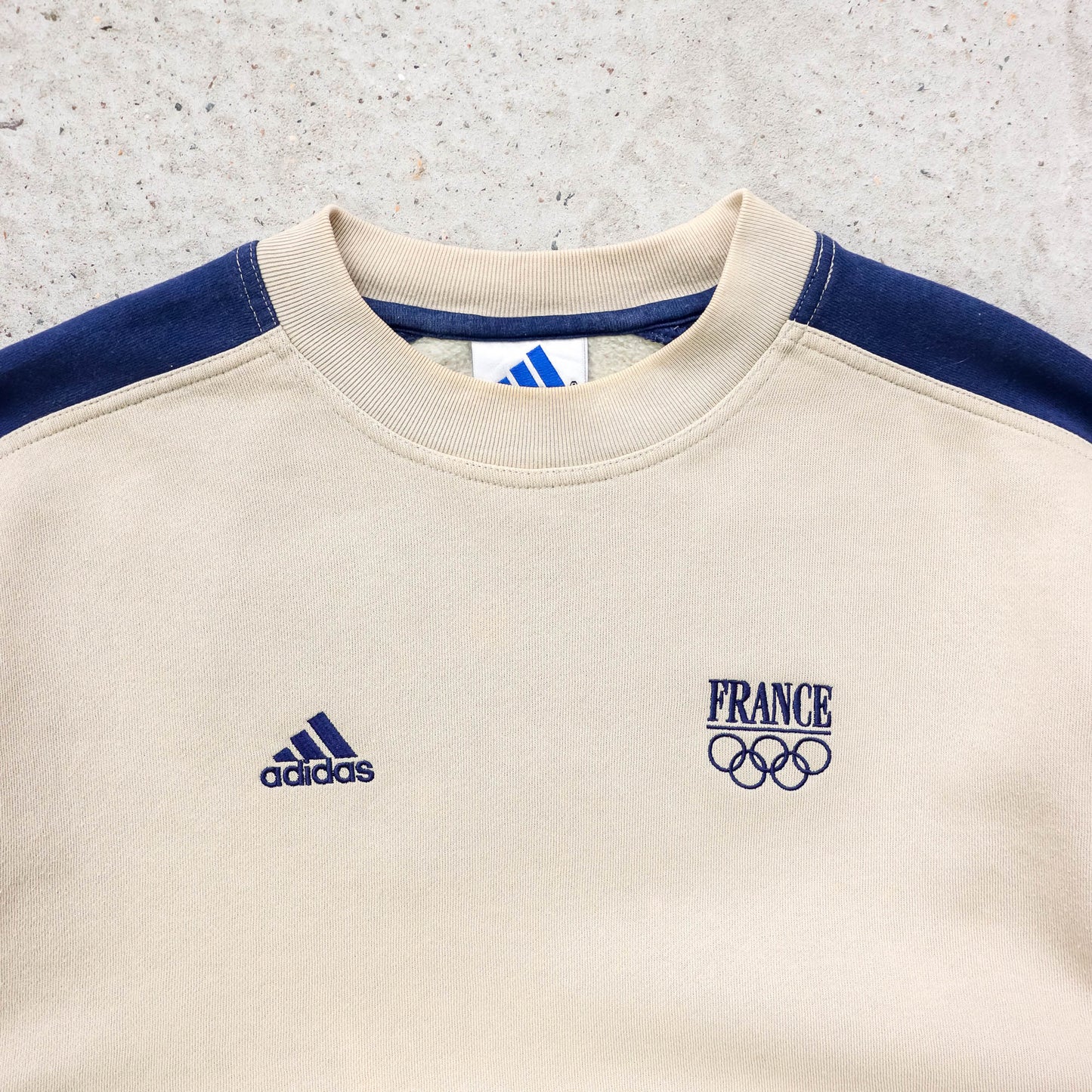 Adidas France Olympics Team Sweatshirt - 90s (S)