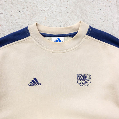 Adidas France Olympics Team Sweatshirt - 90s (S)