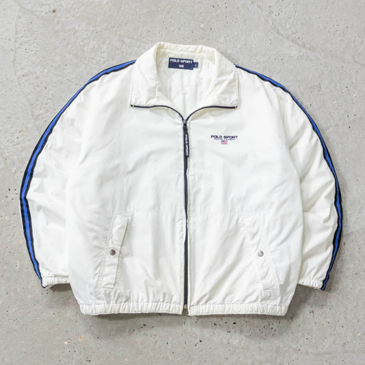 Polo Sport Spellout Quilted Jacket - 90s (L)