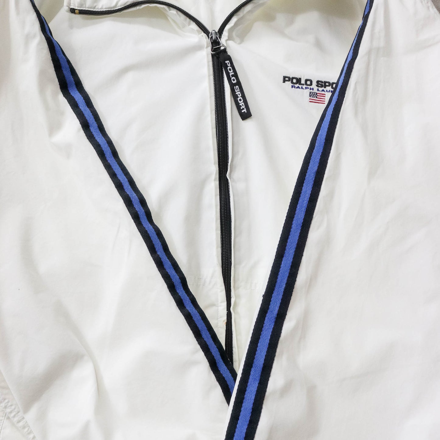 Polo Sport Spellout Quilted Jacket - 90s (L)